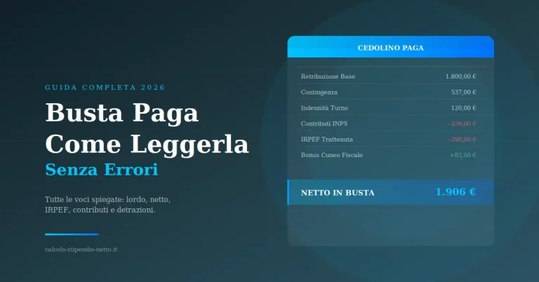Busta Paga | Come Leggerla in Modo Semplice