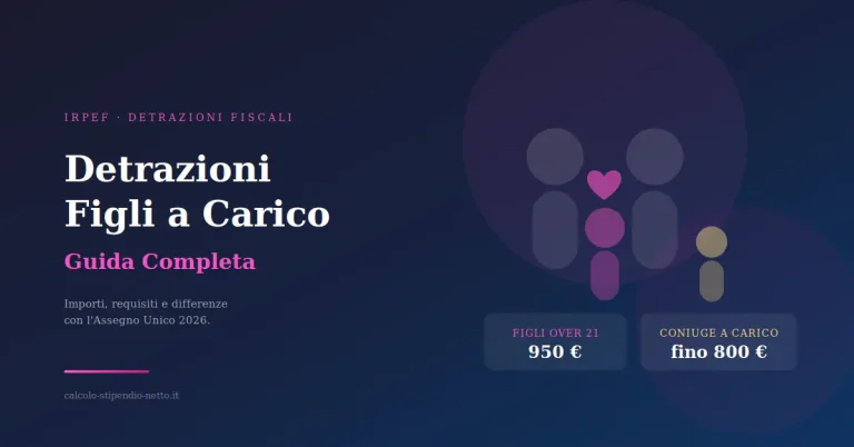 Detrazioni Figli a Carico
