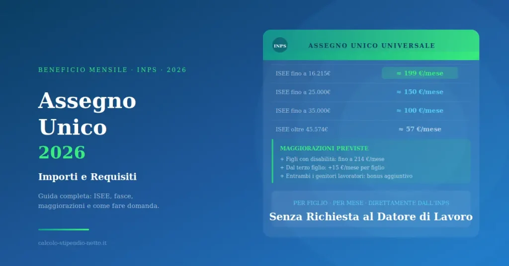 Assegno Unico 2026