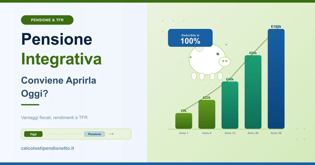 Pensione Integrativa | Conviene Aprirla Oggi?