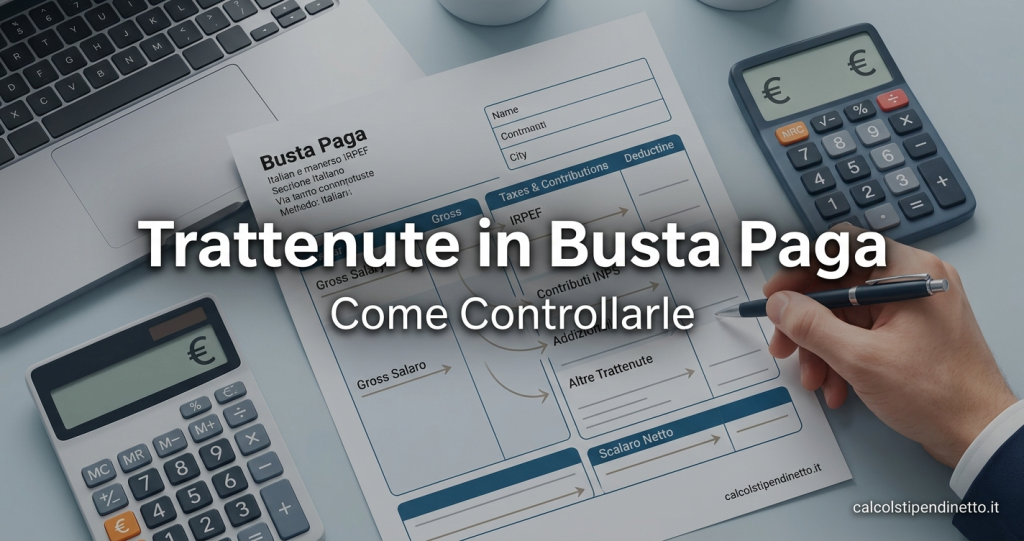 Trattenute in Busta Paga